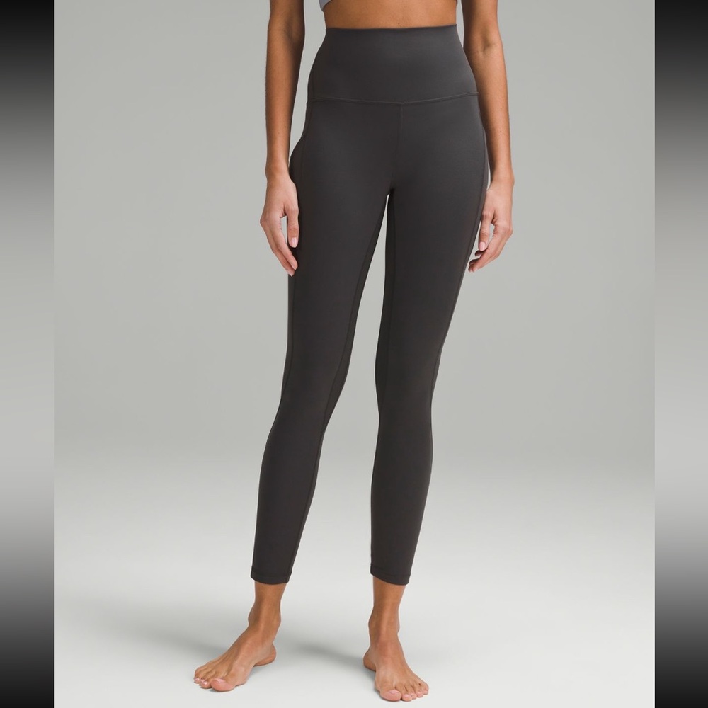 Lululemon Align High-Rise Pant with Pockets 25", Graphite Grey/Gray, 4